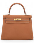 Hermès kelly 28 Gold.