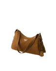 Prada Aimée Medium Suede Shoulder Bag.