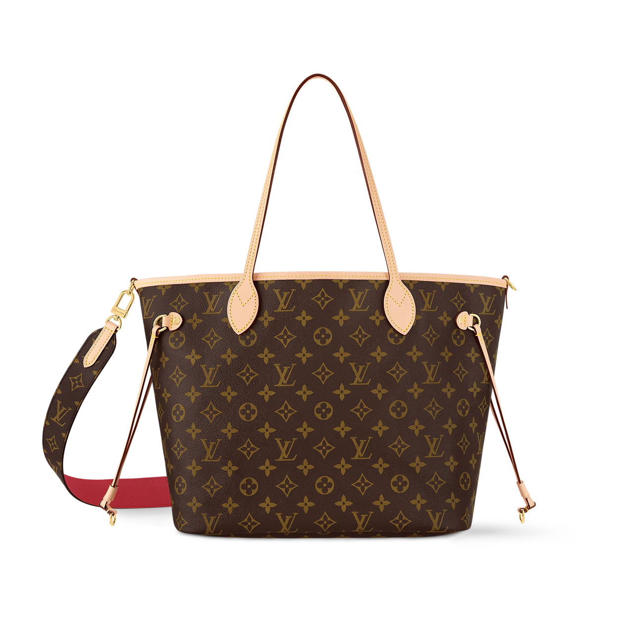 Louis Vuitton Neverfull Bandoulière Inside Out MM.