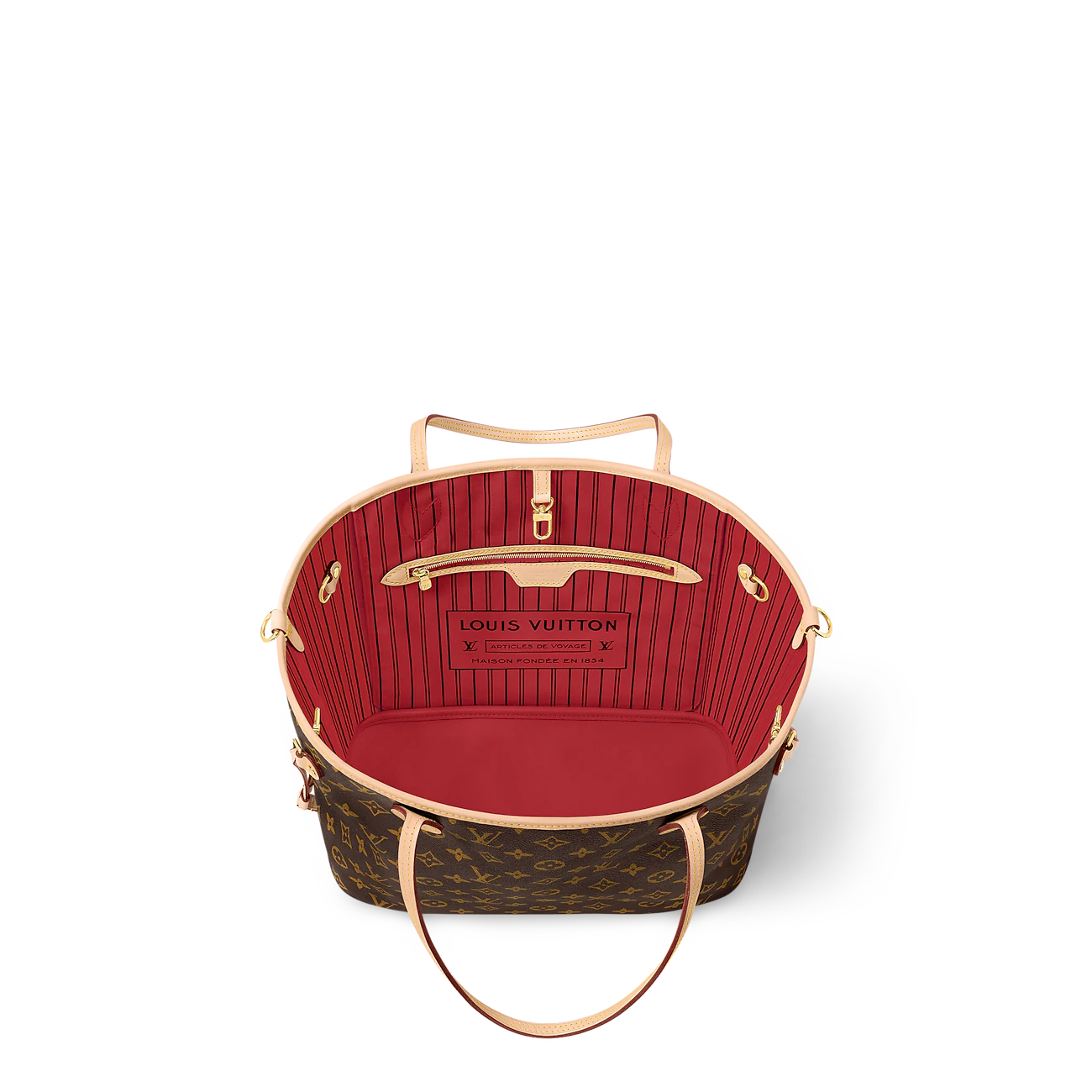 Louis Vuitton Neverfull Bandoulière Inside Out MM.