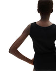 Miu Miu Ribbed knit tank top.