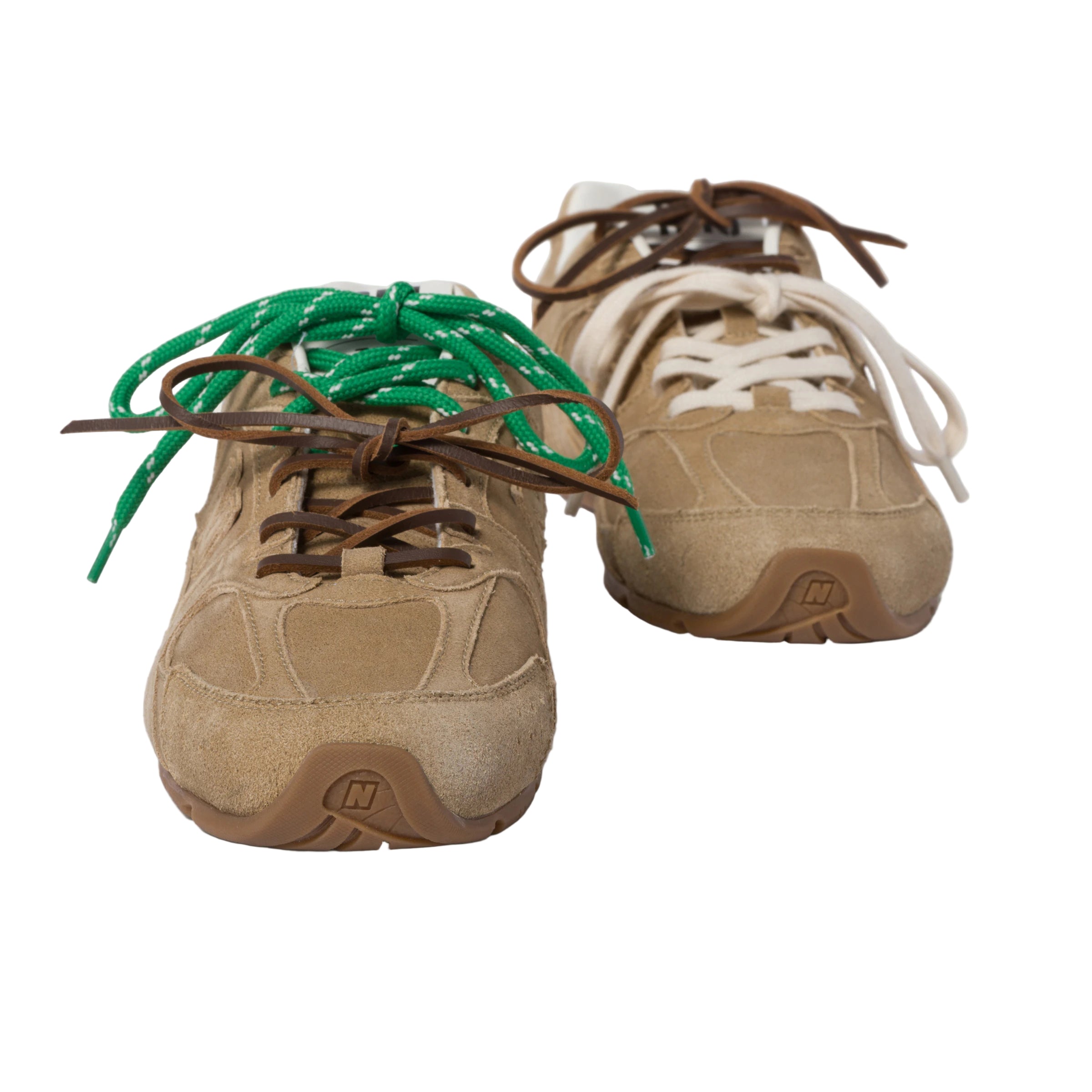 New Balance X Miu Miu 530 SL suede sneakers.