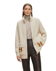 Hermès Wool knit jacket