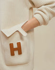 Hermès Wool knit jacket