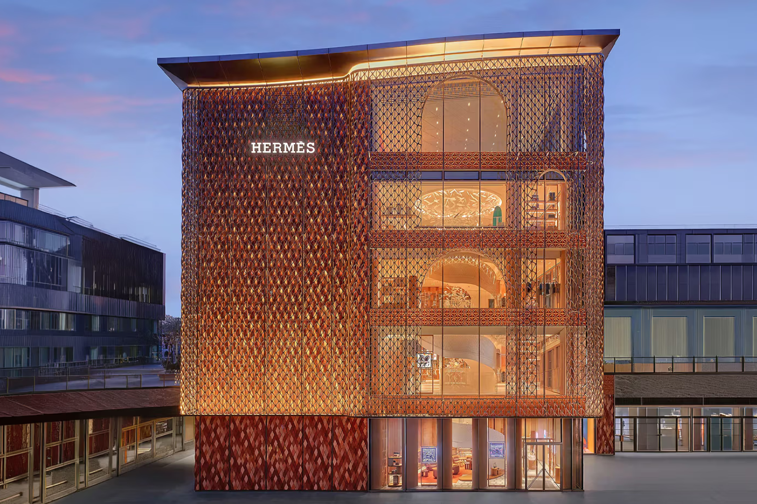 Inside the New Hermès Standalone Store in Beijing