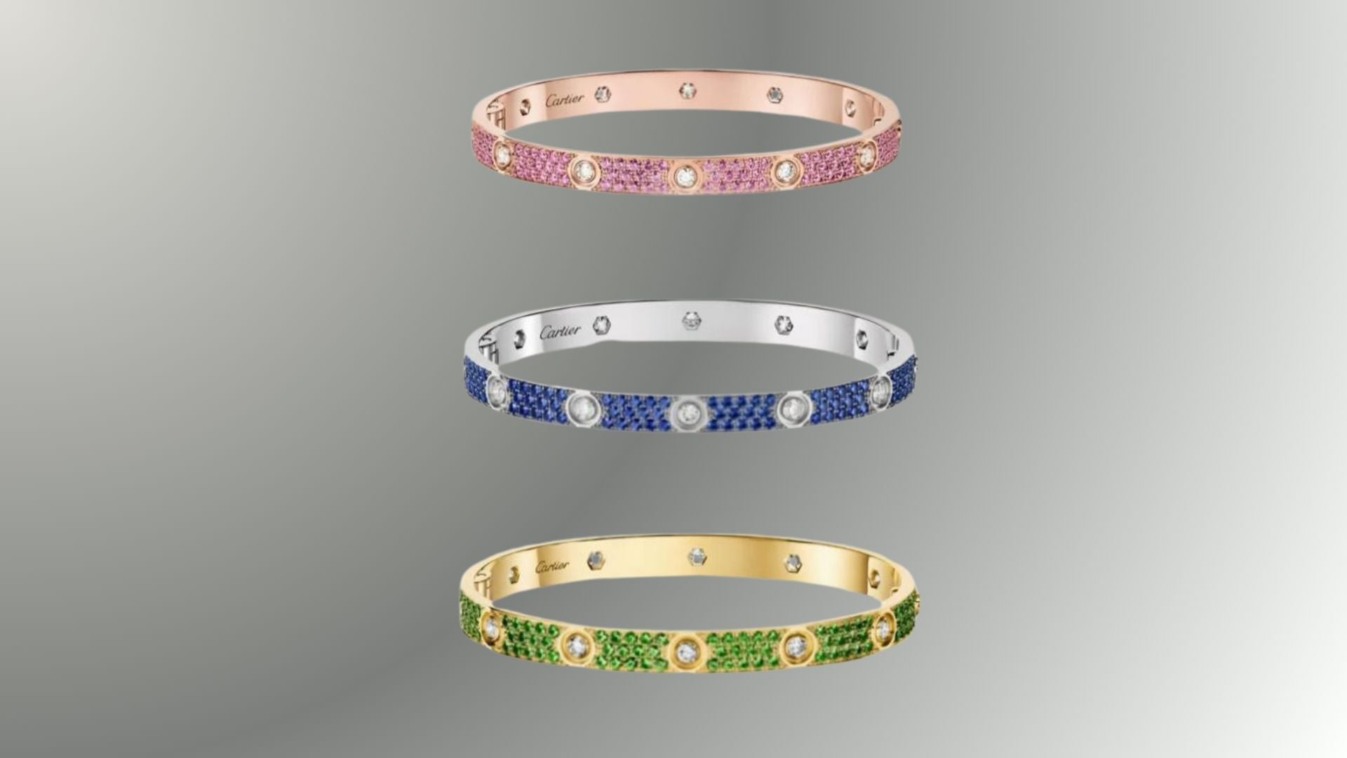 Cartier’s Latest Love Bracelets Prove Color Is The New Classic