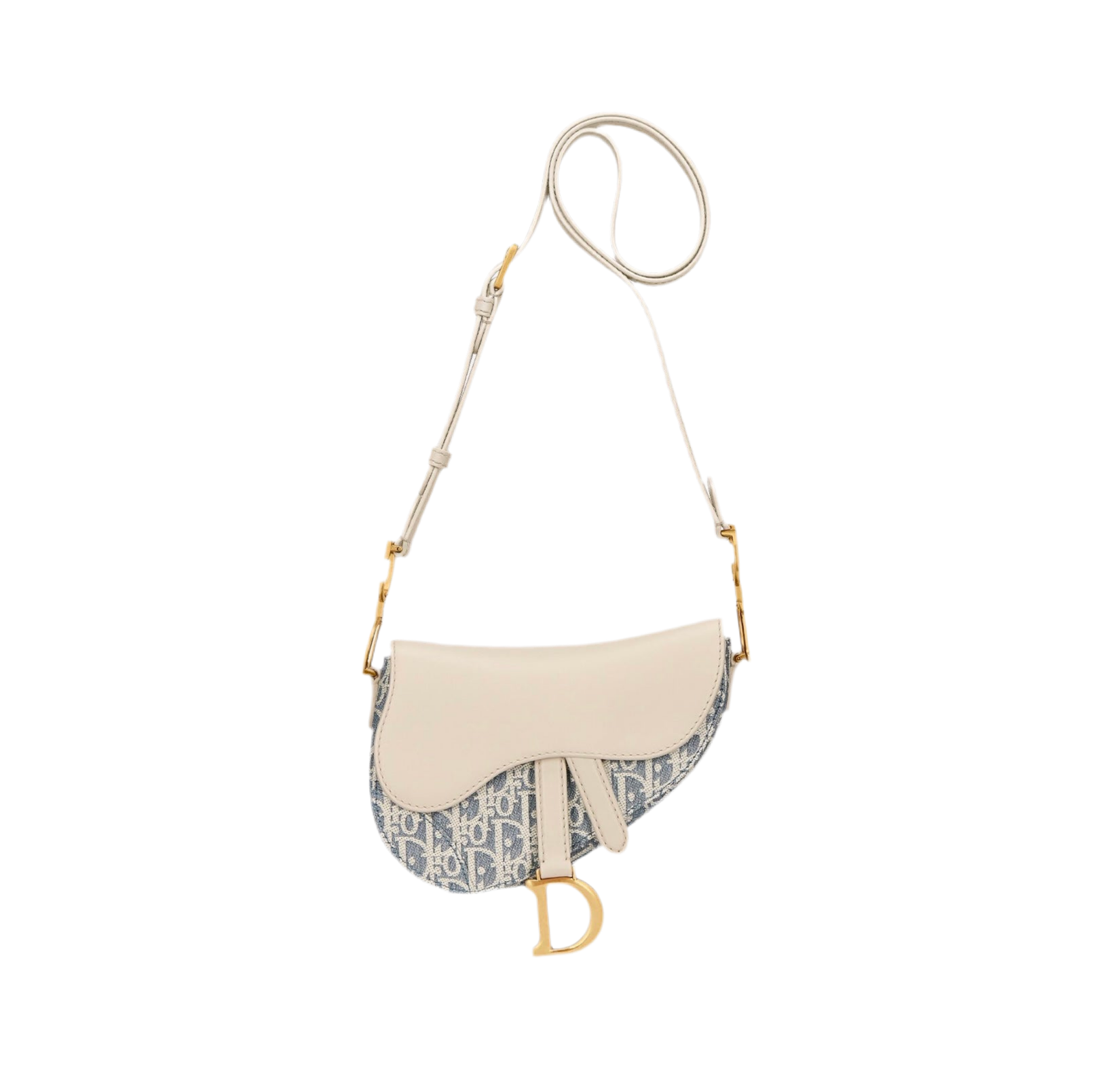 Dior Mini Soft Saddle Bag with Strap