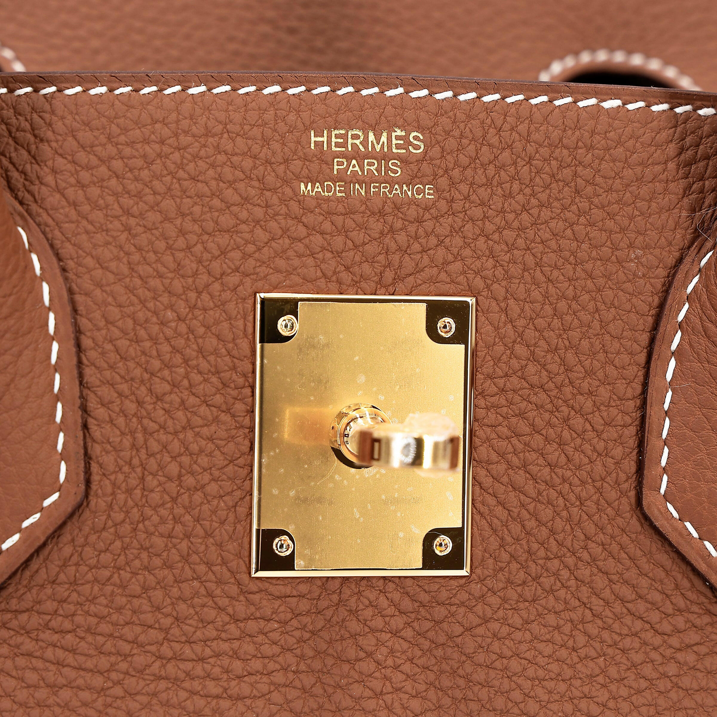 Hermès Birkin 30 Gold.