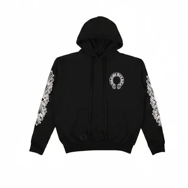 トップス CHROME HEARTS Horseshoe Hoodie Black S Chrome Hearts Horseshoe Hoodie – Coco Et Loco