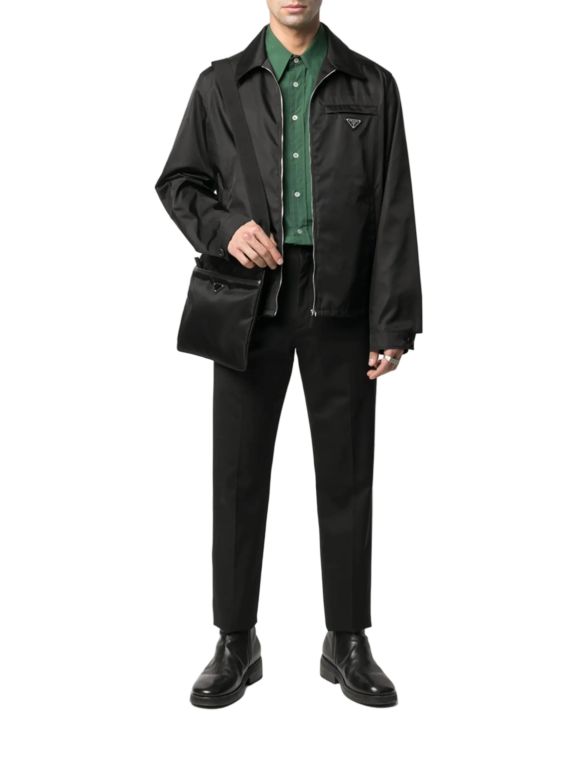 Prada Re-Nylon blouson jacket – Coco Et Loco