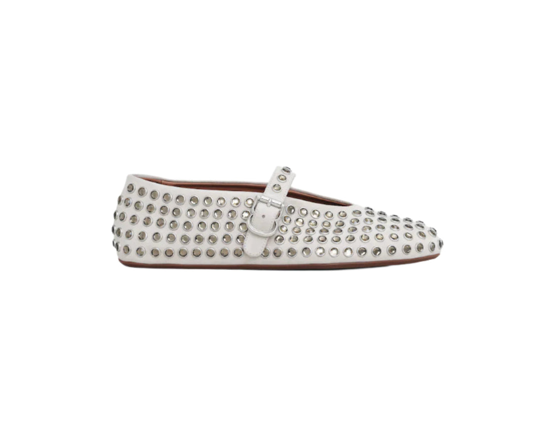 Alaïa Strass Ballet Flats.