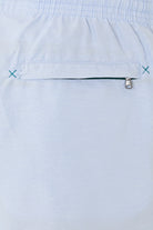 Marane Linen Blend Swim Shorts detail