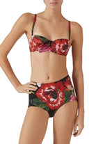 Dolce & Gabbana Floral-print Bikini Set front