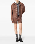 Miu Miu Garment Dye Denim Jacket.