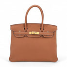 Hermès Birkin 30 Gold.