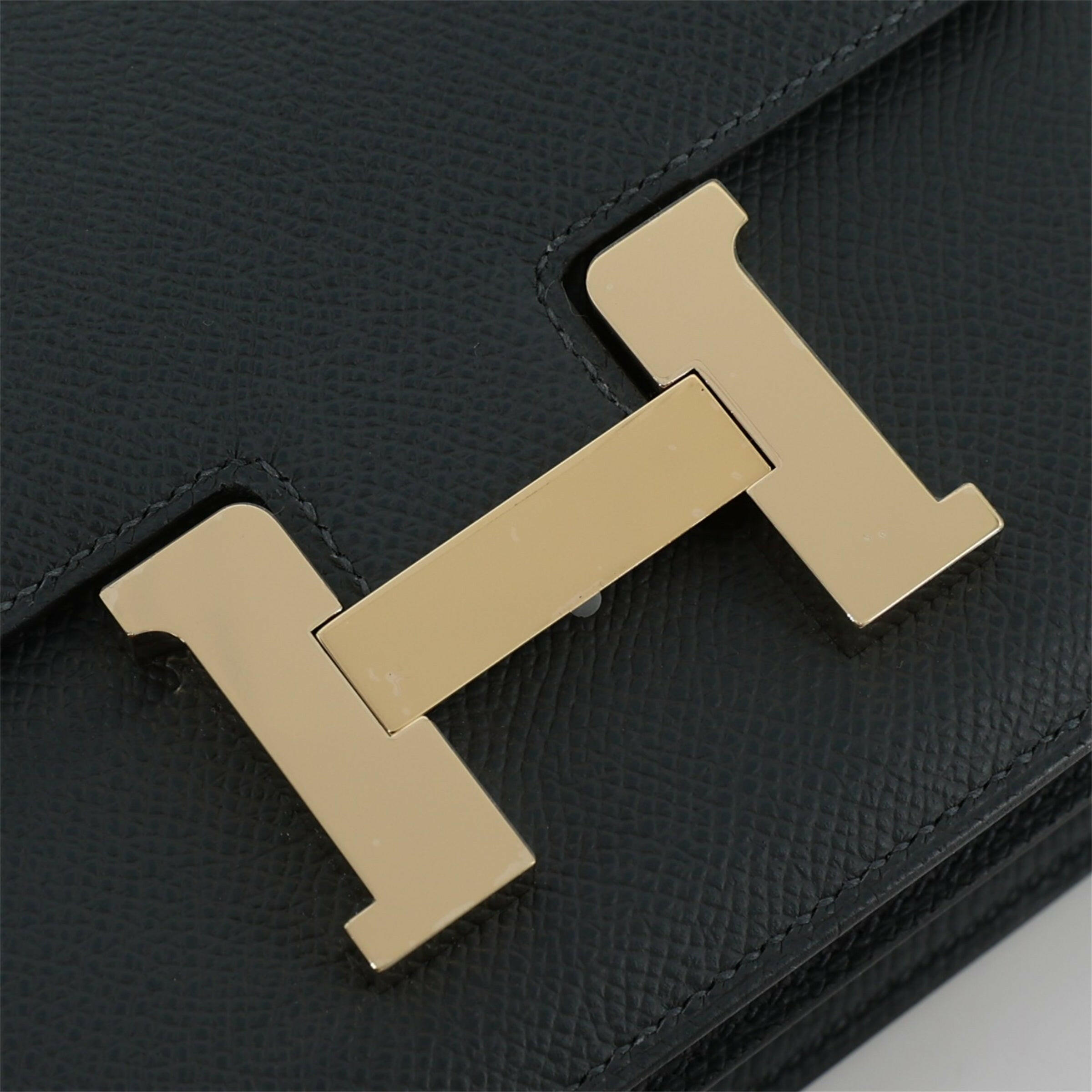 Hermès Mini Constance 18 Gris Misty.
