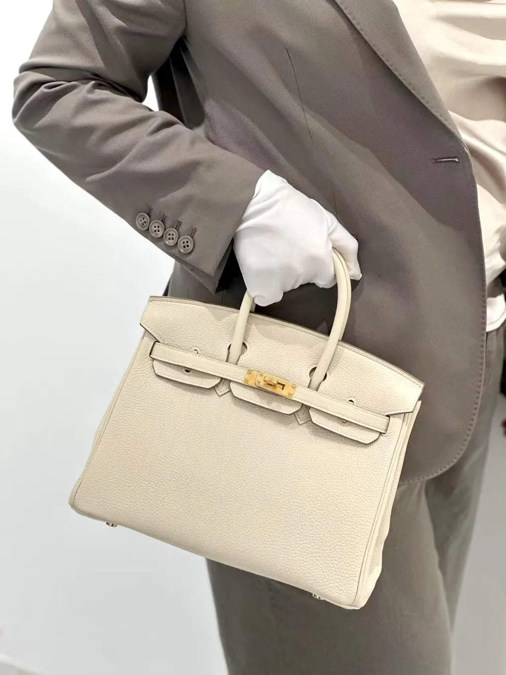 Hermès Birkin 25 Craie