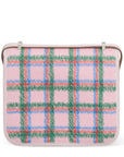 HERMÈS CONSTANCE MINI Tartan Mauve Pale