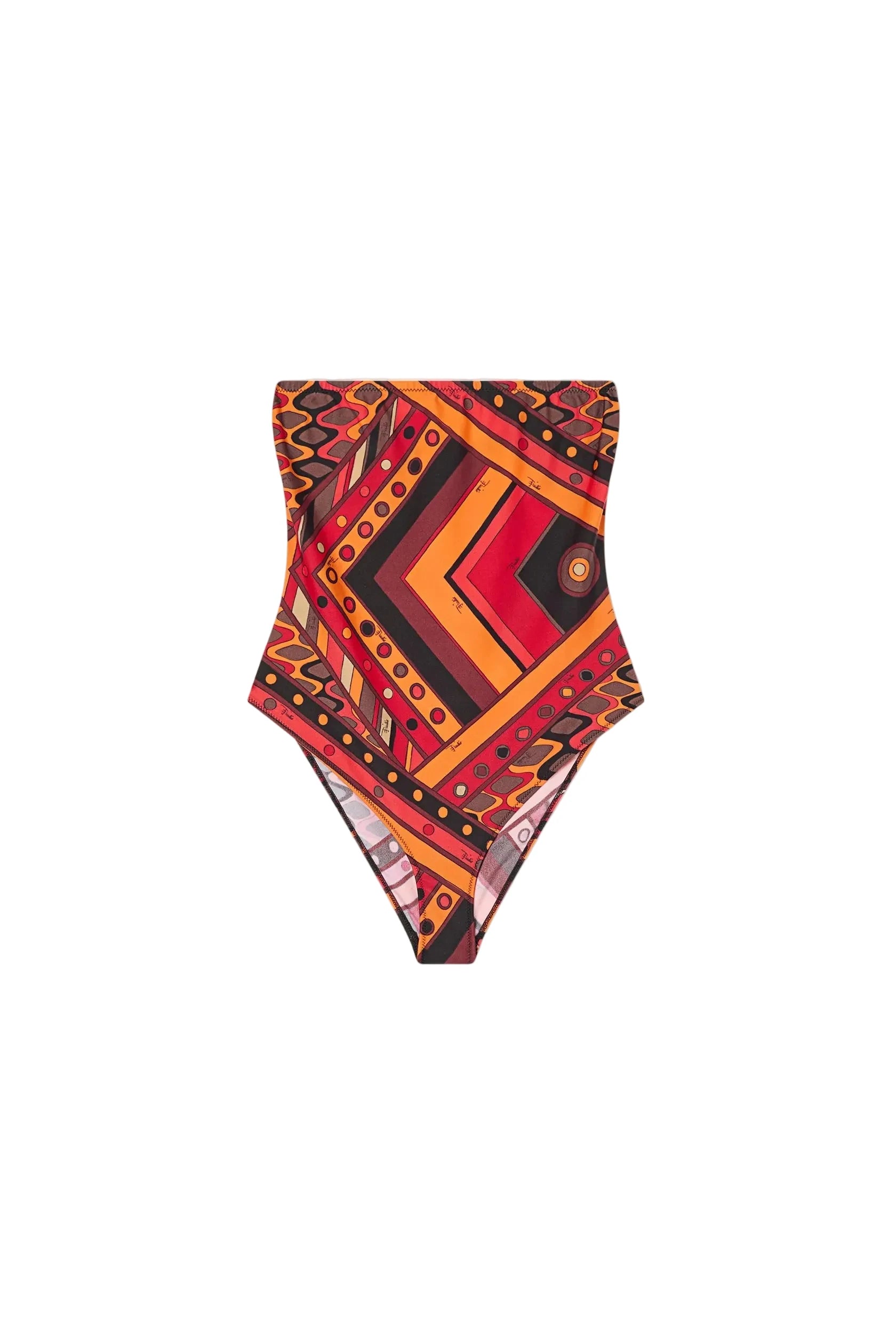 Colorful patterned bandana on a beige background