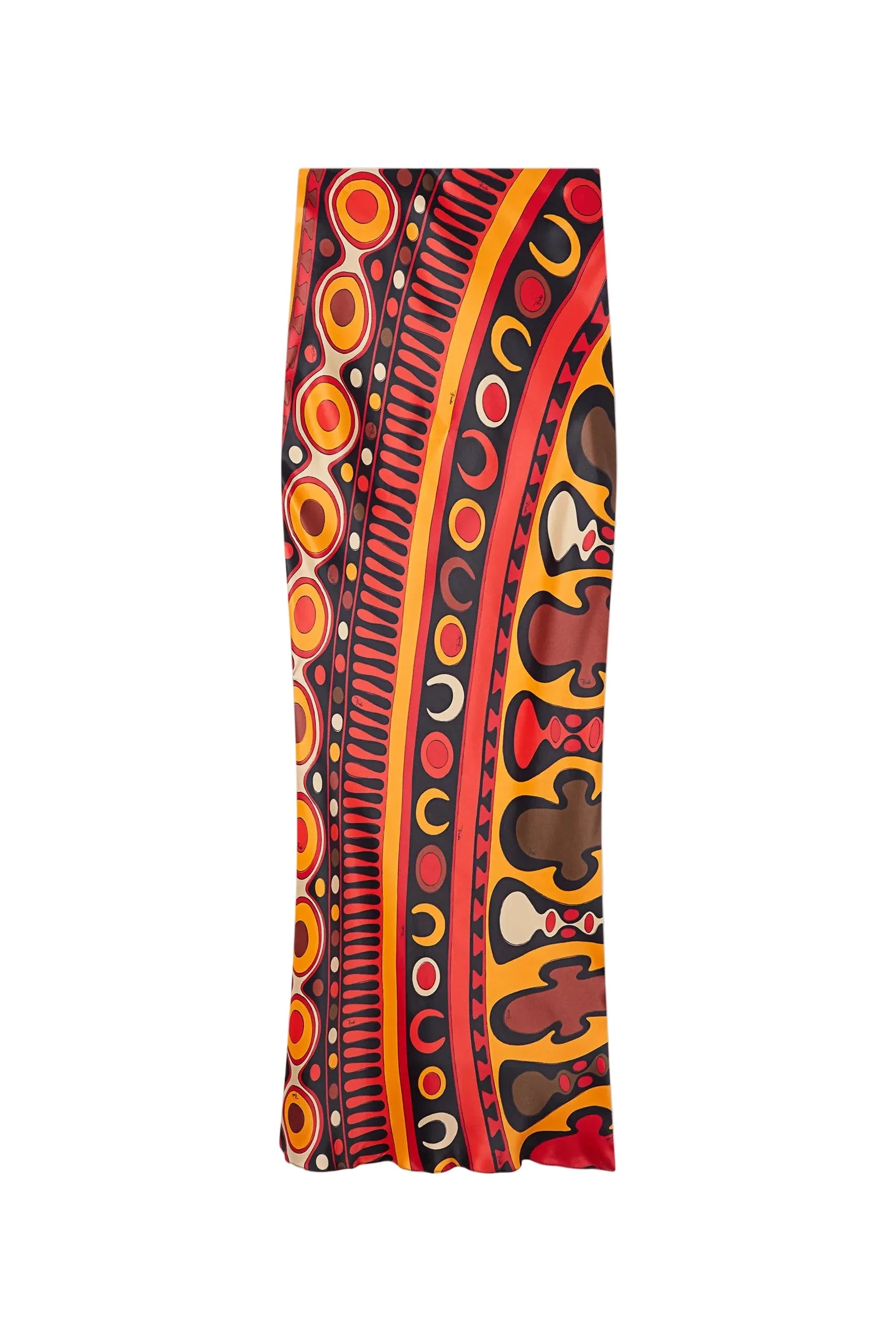 Colorful patterned headband on a white background