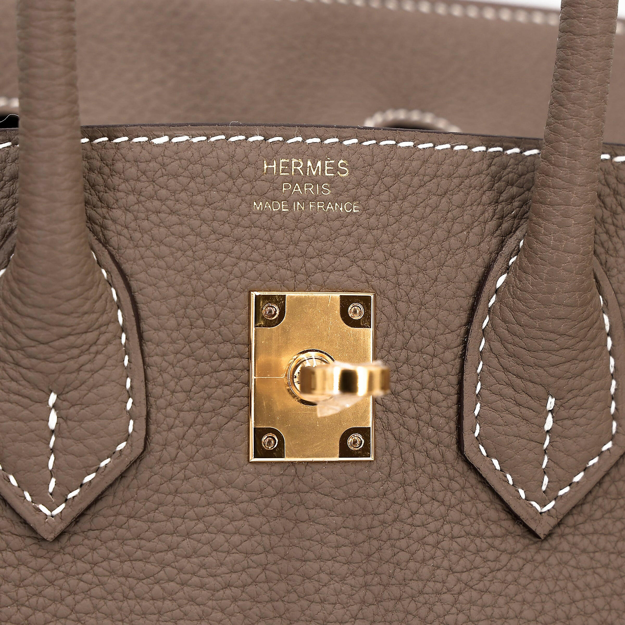 Hermès Birkin 25 etoupe.