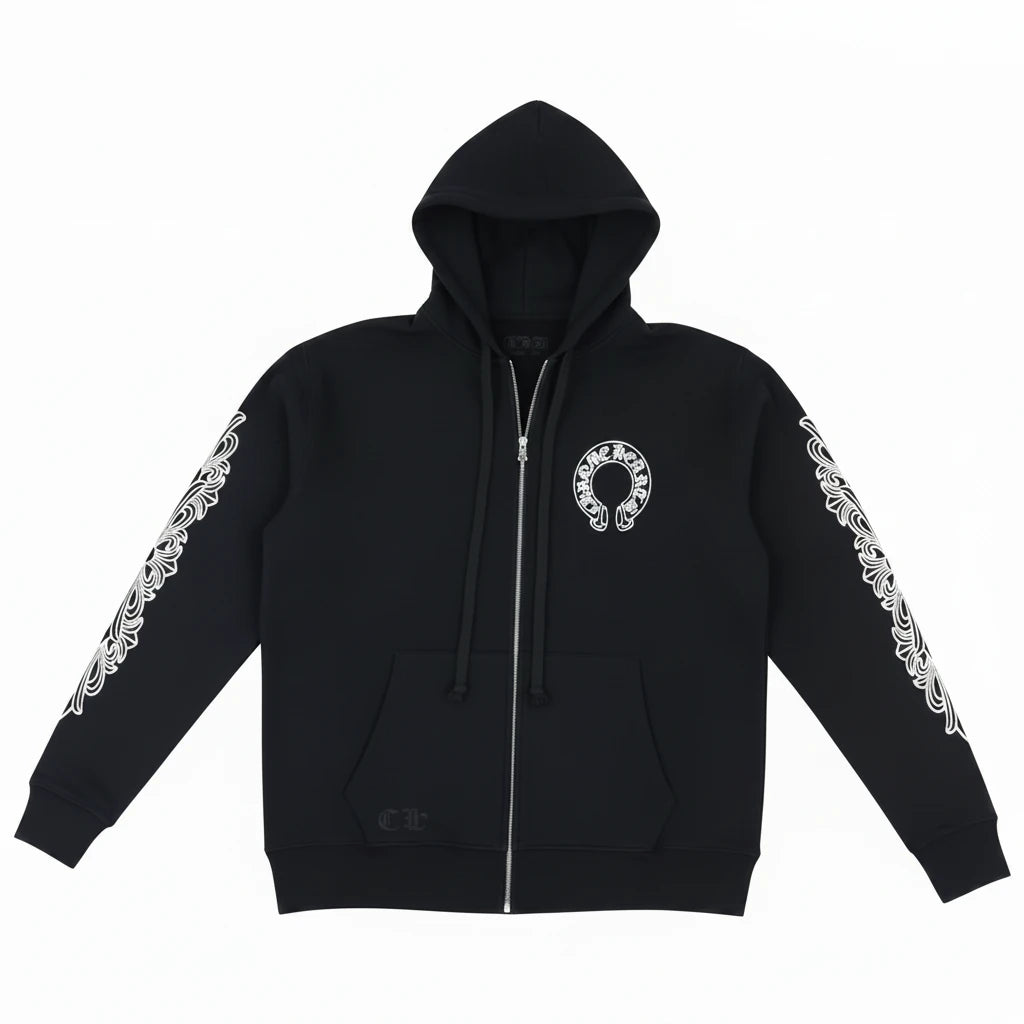 Chrome Hearts Horseshoe Hoodie.
