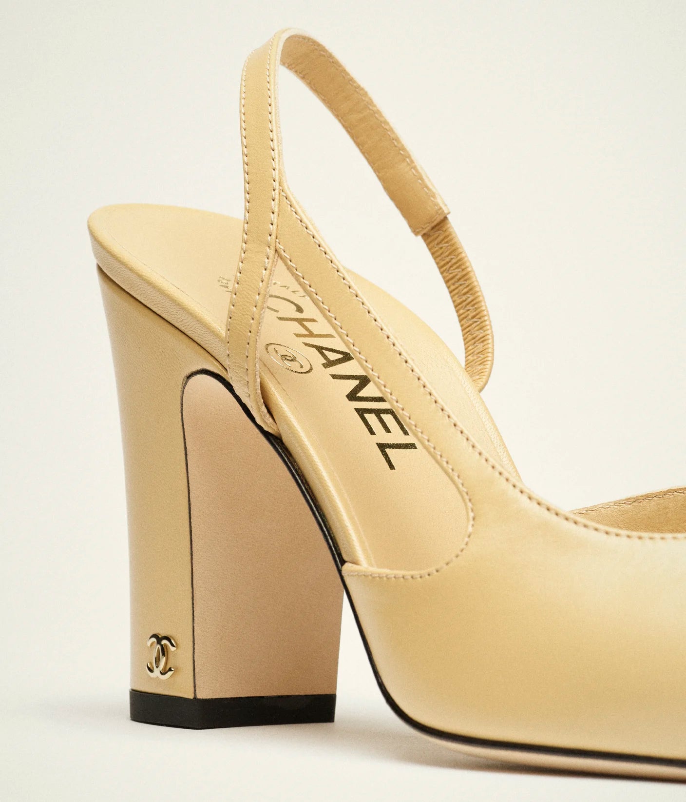 Chanel Slingback High Heels