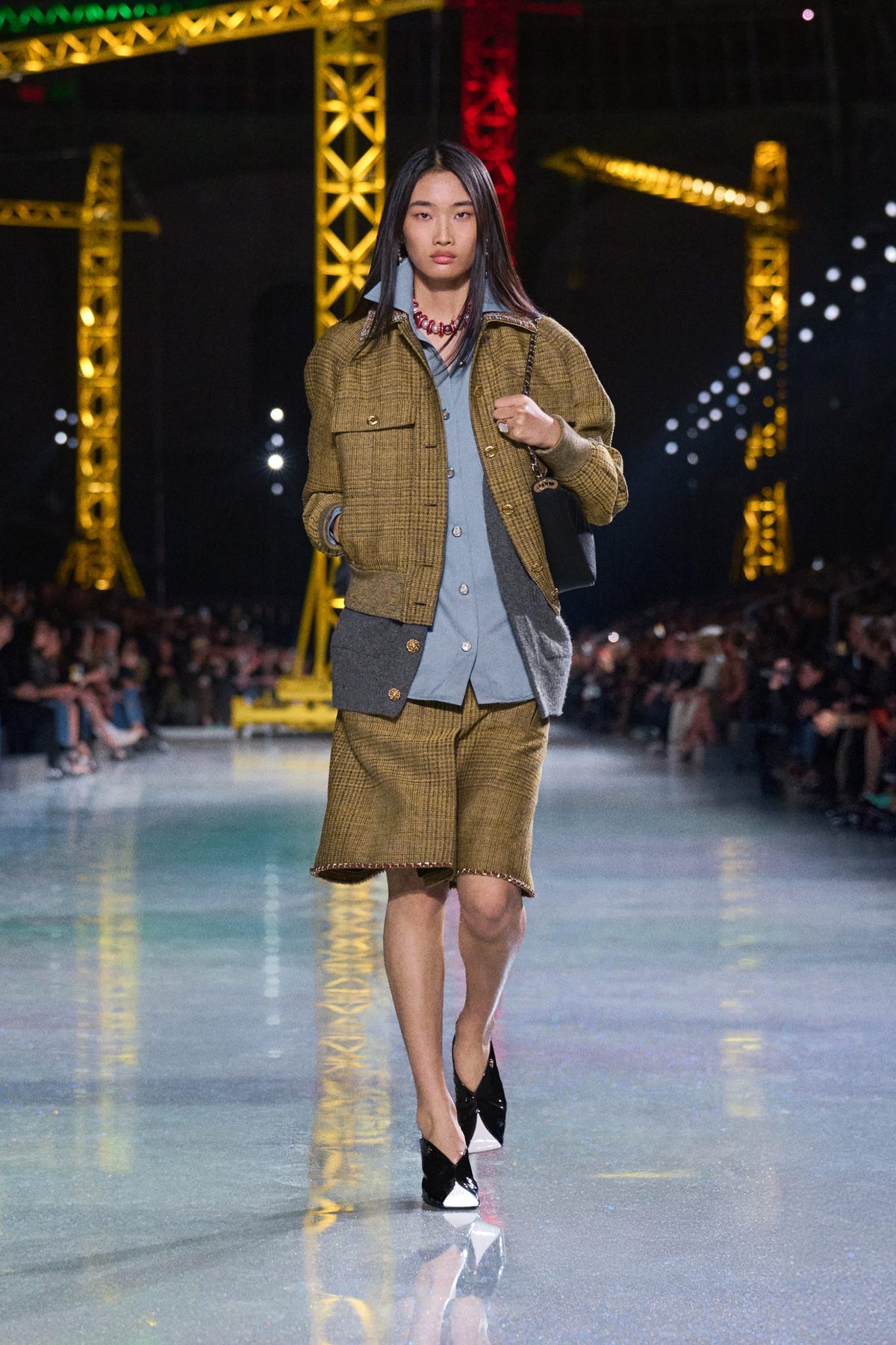 Chanel Jacket Wool Marigold Yellow