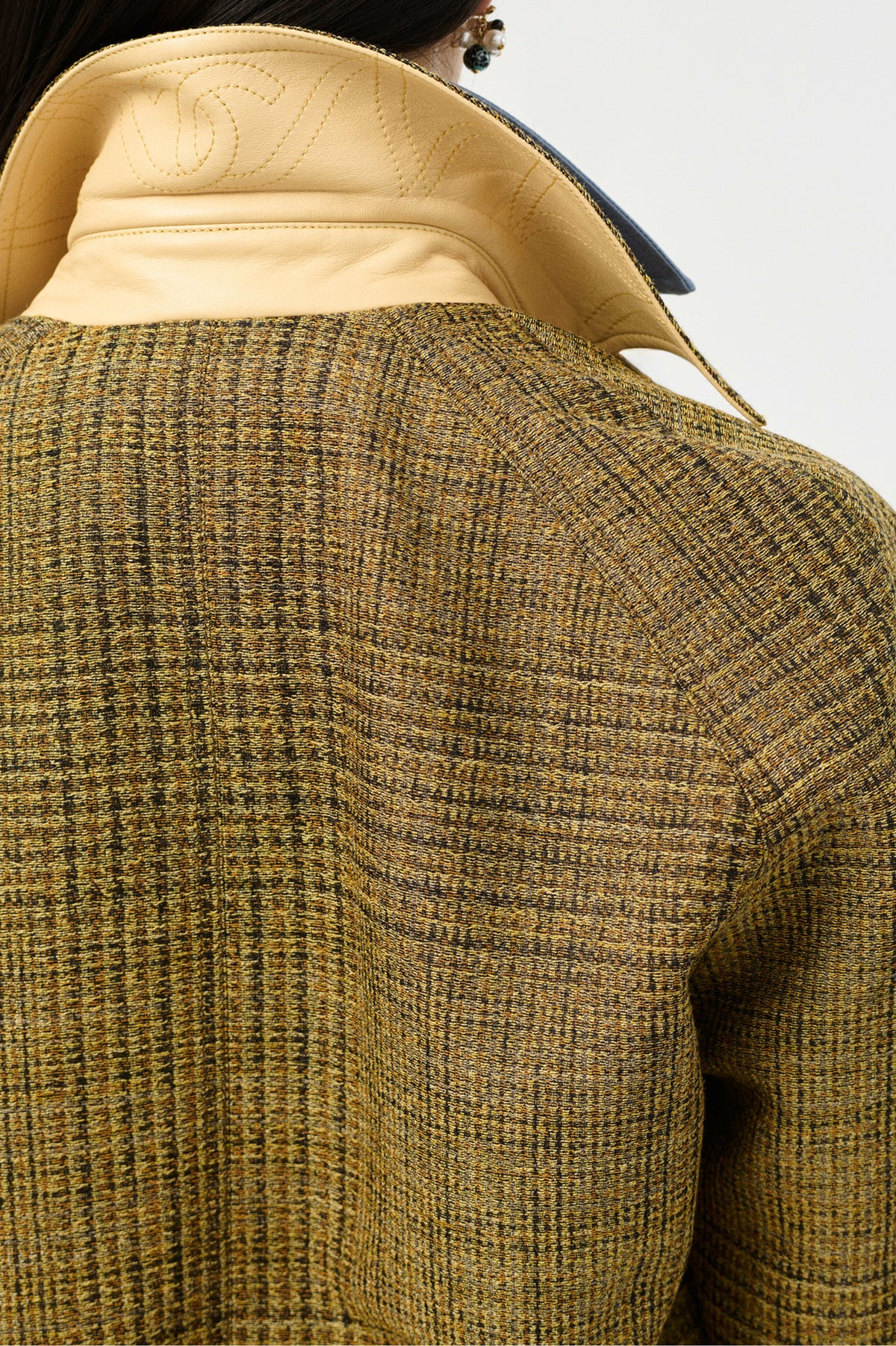 Chanel Jacket Wool Marigold Yellow