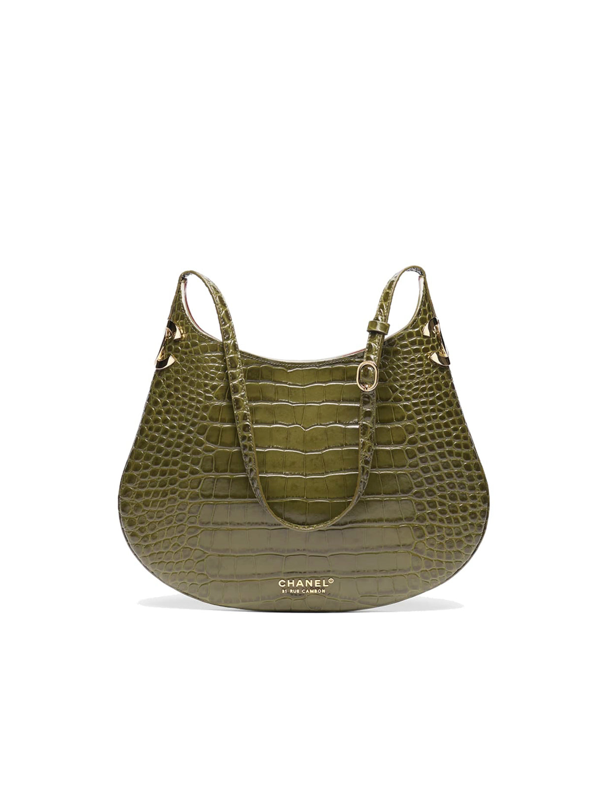 Chanel Hobo Handbag Khaki