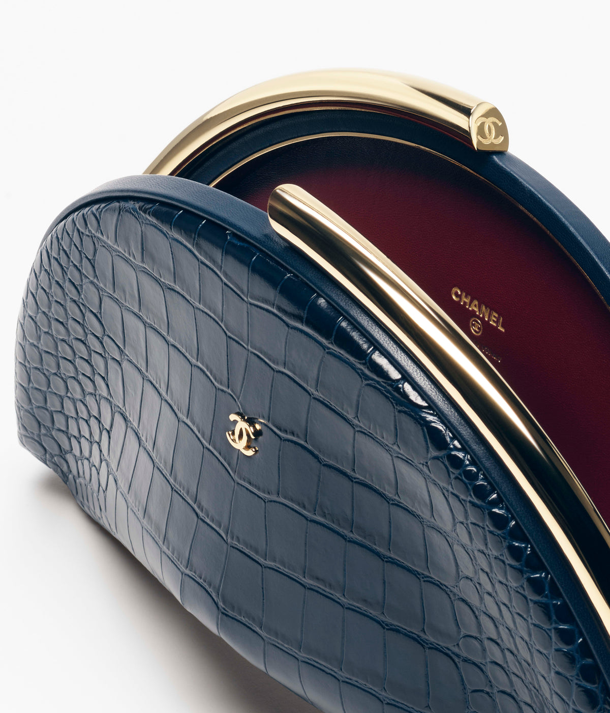 Chanel Clutch Navy Blue