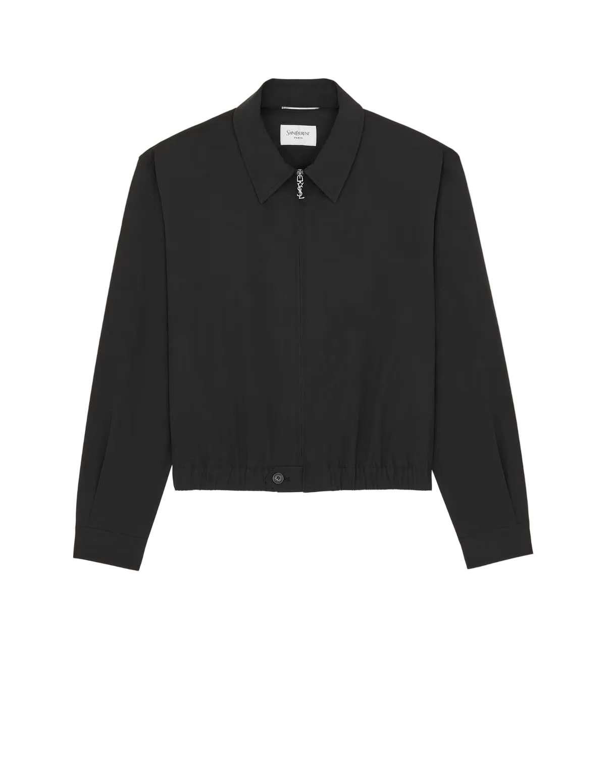 Black jacket on a white background