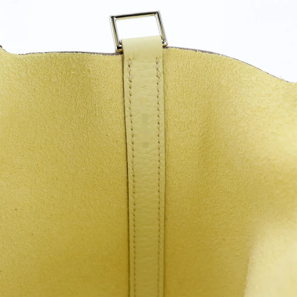 Hermès Picotin Lock 18 Jaune Milton