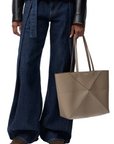 Loewe Horizontal Puzzle Fold Tote - Medium