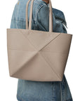 Loewe Horizontal Puzzle Fold Tote - Medium