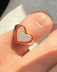 HEART PINKY RING
