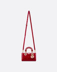 Dior Lady D-Joy Micro Bag Cherry Red Patent