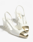 CHANEL HEELED SLINGBACK