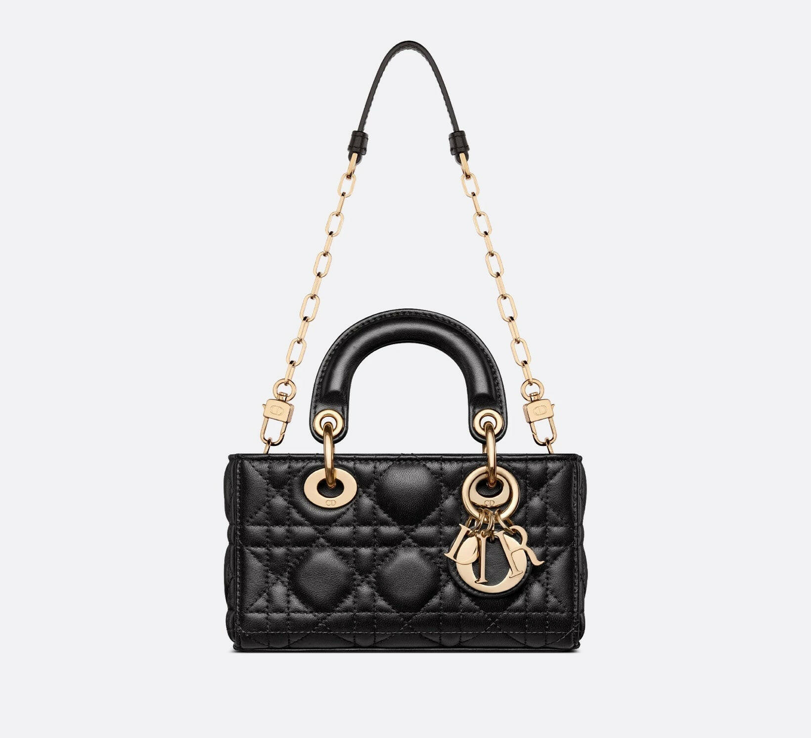 Dior Small Lady D-Joy Bag Black.