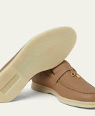 Loro Piana Summer Charms Walk Loafer/ Cream Bignet.