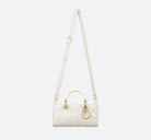 Dior Small Lady D-Joy Bag Latte.