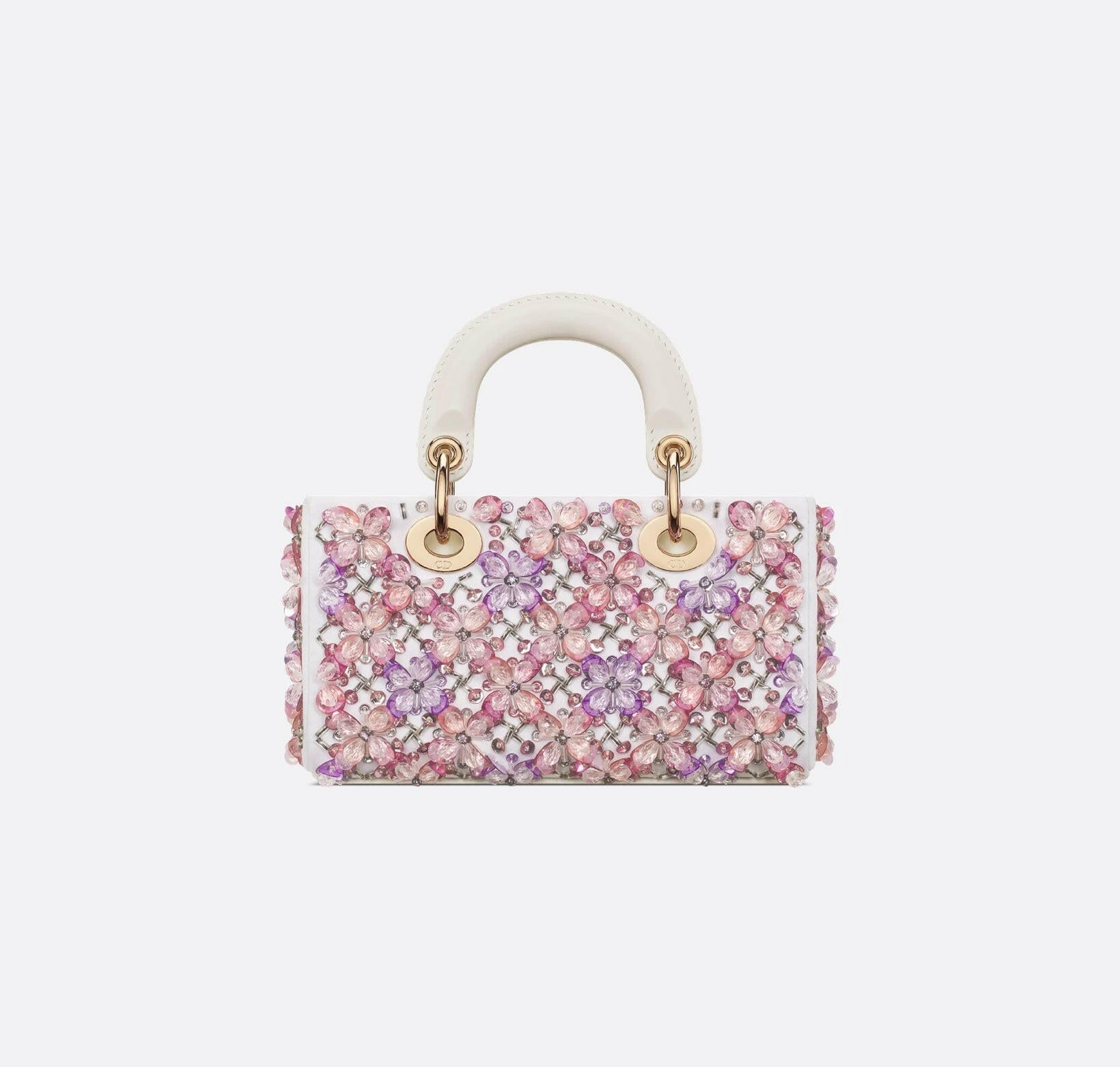 日本完売色♪【DIOR】Lady D-Joy マイクロバッグ  濃ピンク DIOR | Lady D-Joy マイクロバッグ カナージュ ラムスキン