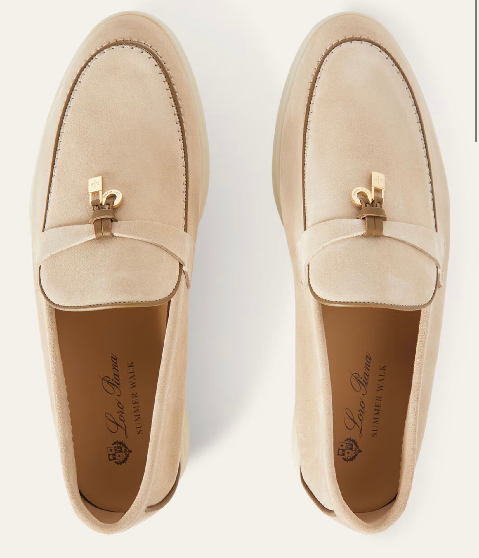 Loro Piana Summer Charms Walk Loafer.