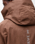 Loewe Short parka in technical cotton
