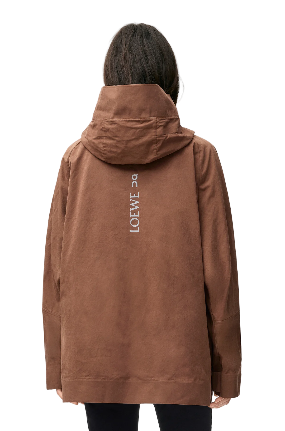 Loewe Short parka in technical cotton