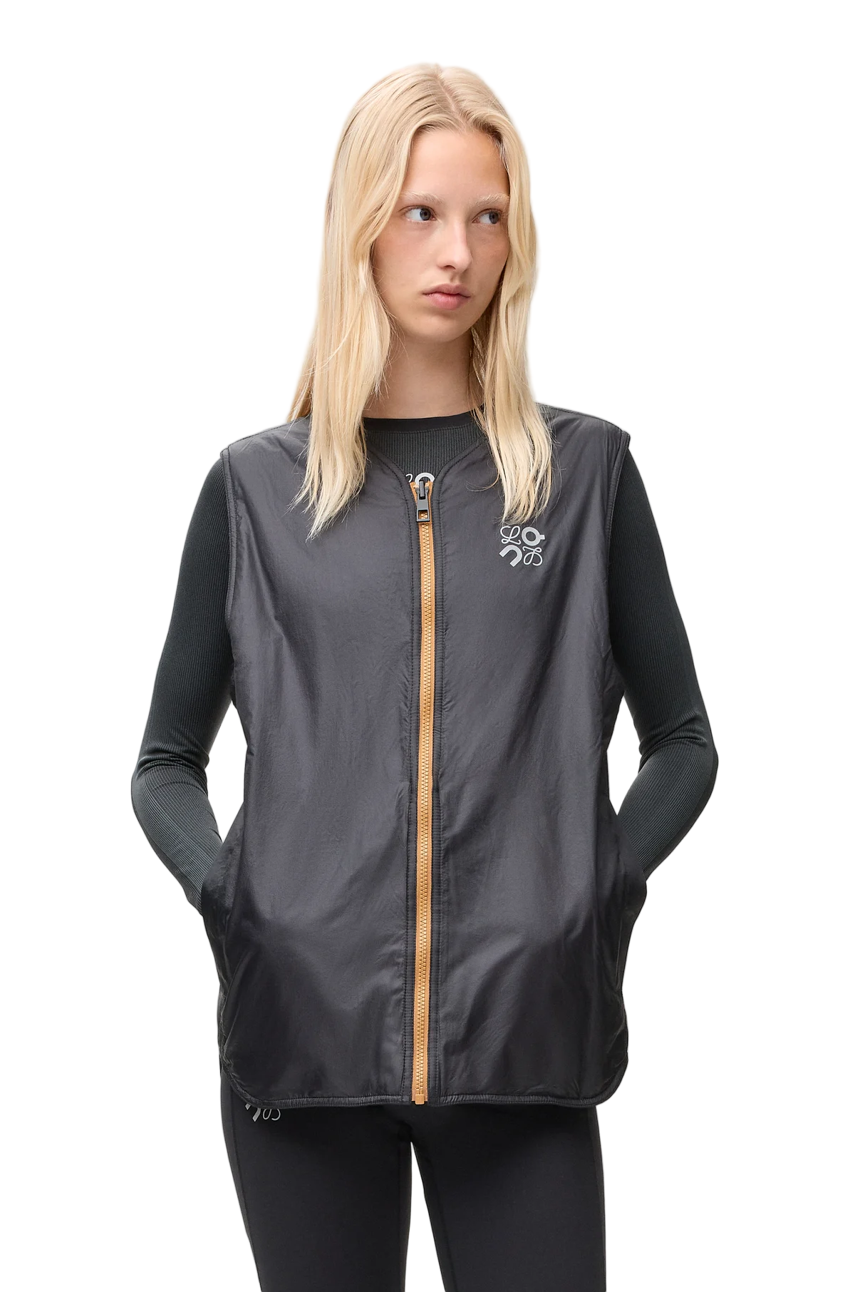 Loewe Short parka in technical cotton