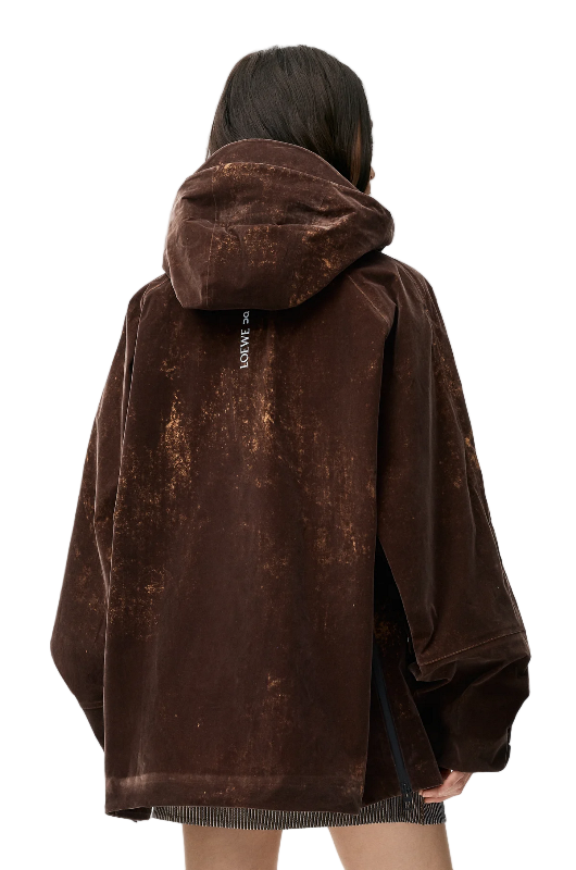 Loewe Jacket in Flocked Technical Shell