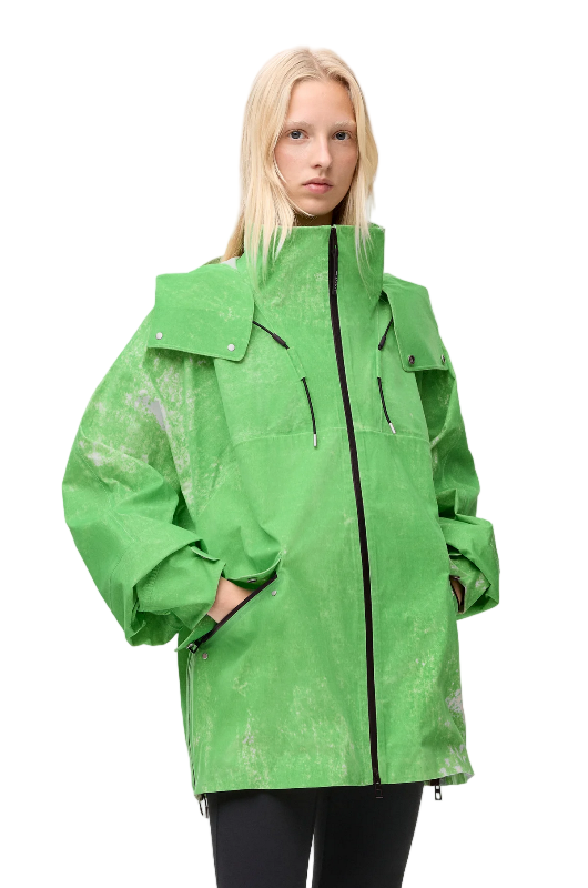 Loewe Jacket in Flocked Technical Shell