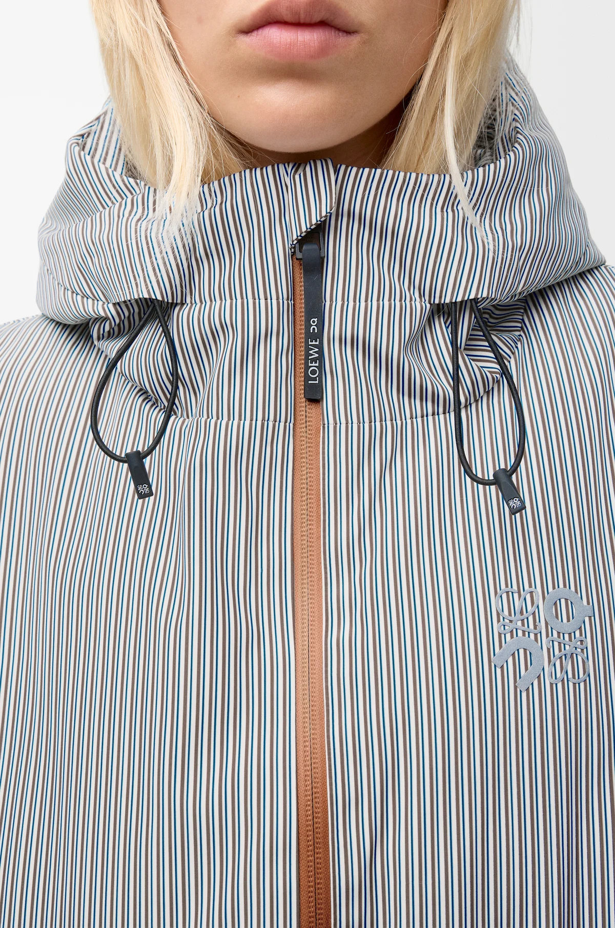 Loewe Puffer vest in technical shell