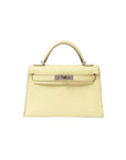 Hermès Mini Kelly Jaune Milton